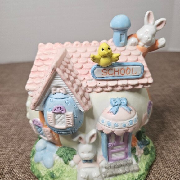 Lillian Vernon Porcelain Eastern Music Box Plays Easter Parade - Picture 6 of 12